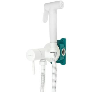 Гигиенический душ со смесителем ALMAes Benito AL-859-06 белый